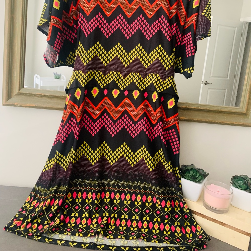 BCBG Maxaxaria versatile mid-length dress